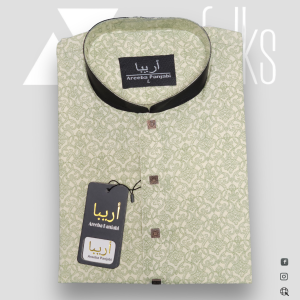 Stylish Printed Cotton Panjabi – Eye-Catching Comfort | MENFOLKS