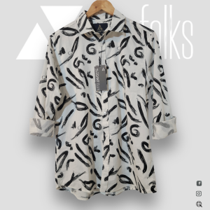 Stylish Printed Shirt Menfolks Full Sleeve