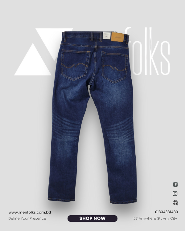Smart & Stylish Deep Blue Pants for Men – Jack & Jones Export