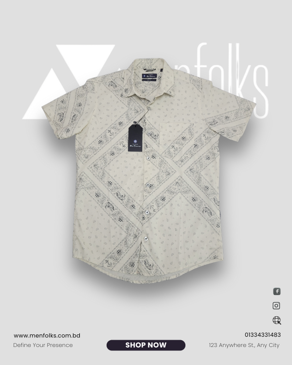 Lightweight Cotton Half Sleeve Shirt