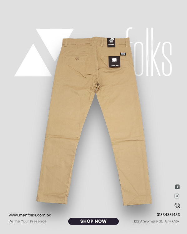 “Classic Khaki Chino Pant – Smart Casual Look | MENFOLKS”